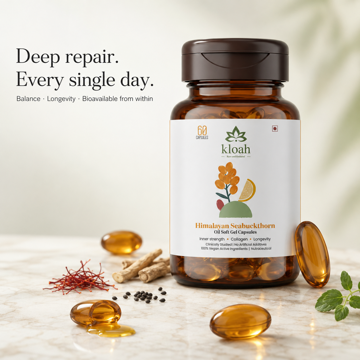 SEABUCKTHORN SOFTGELS