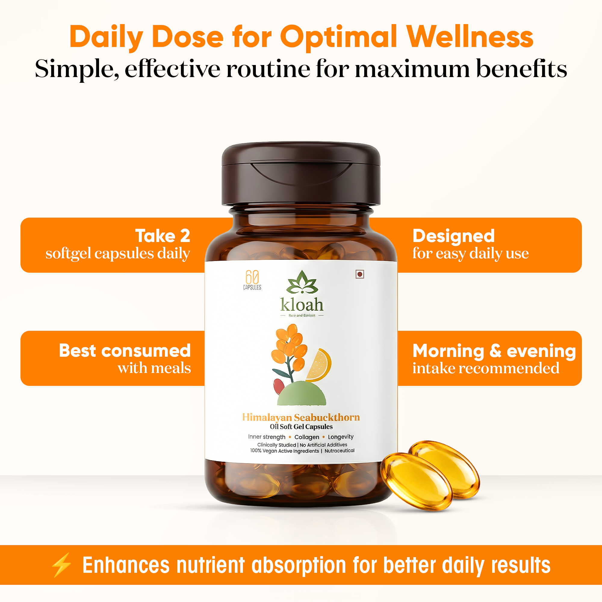 SEABUCKTHORN SOFTGELS