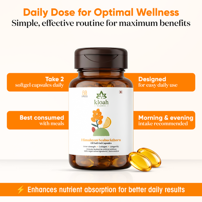 SEABUCKTHORN SOFTGELS